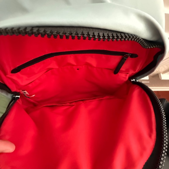 Kate Spade Vibrant Red and Gray Backpack - Picture 8 of 13